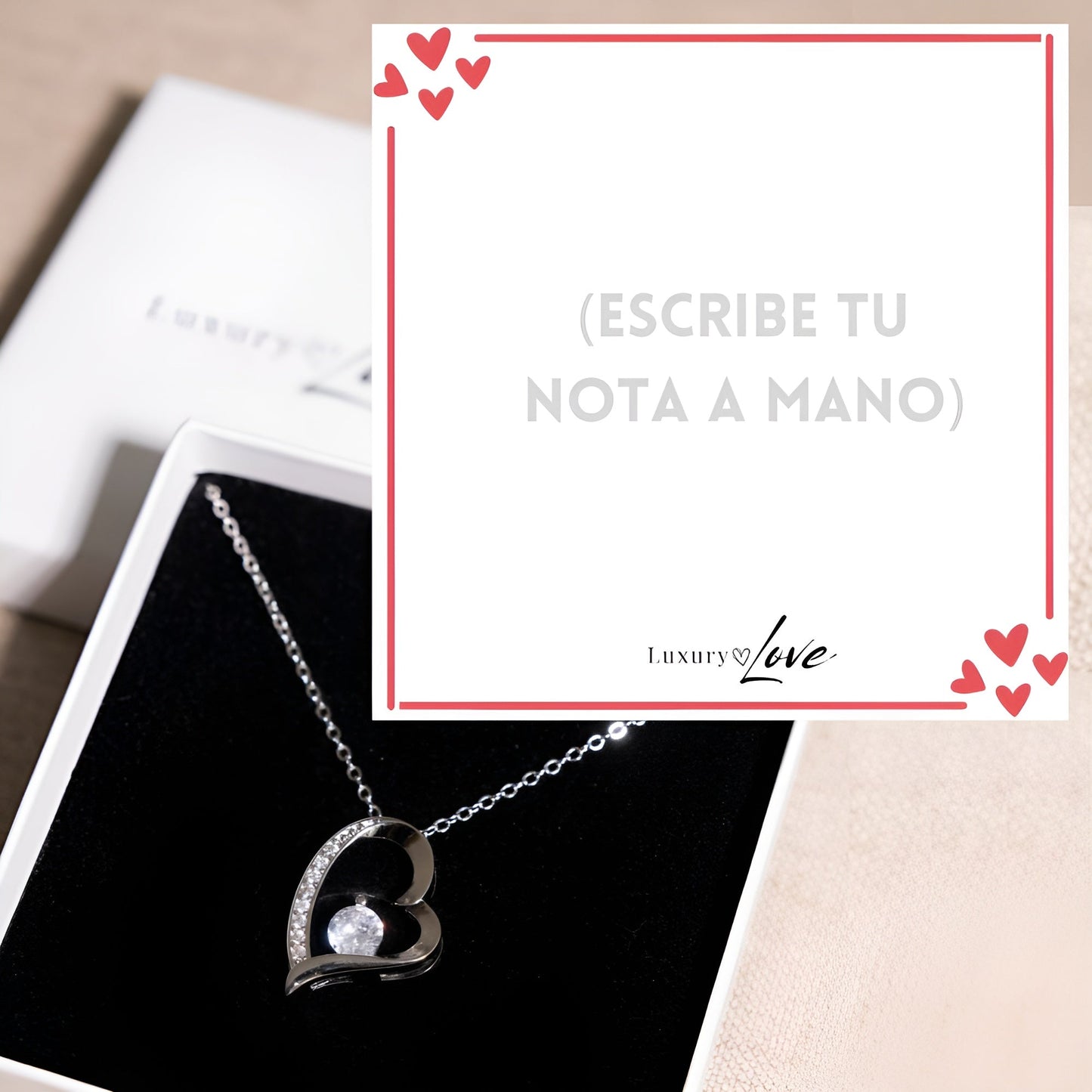 Collar Amor-Eterno™ para mi Amor (con carta especial)