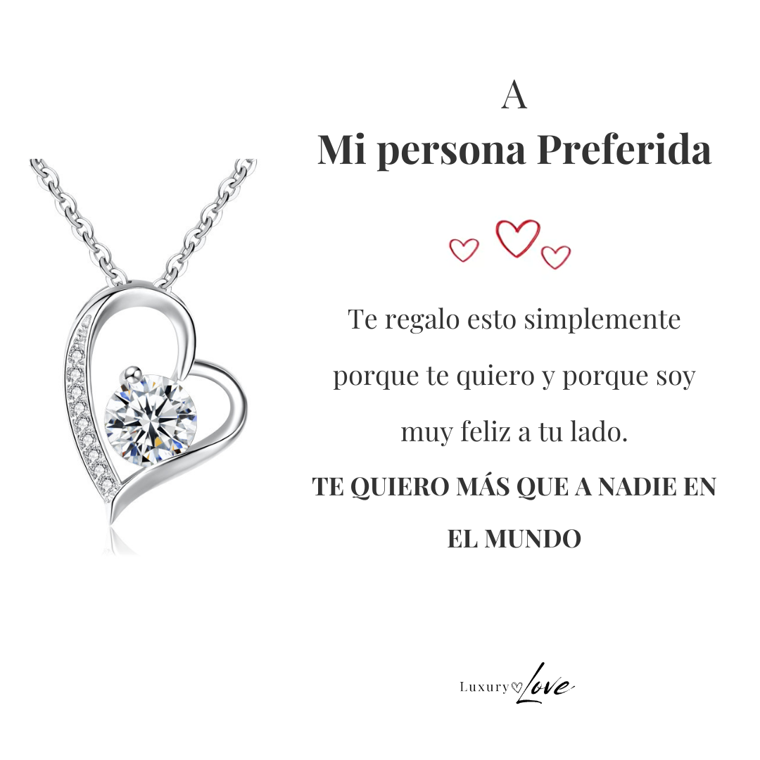 Collar Amor-Eterno™ para mi Amor (con carta especial)