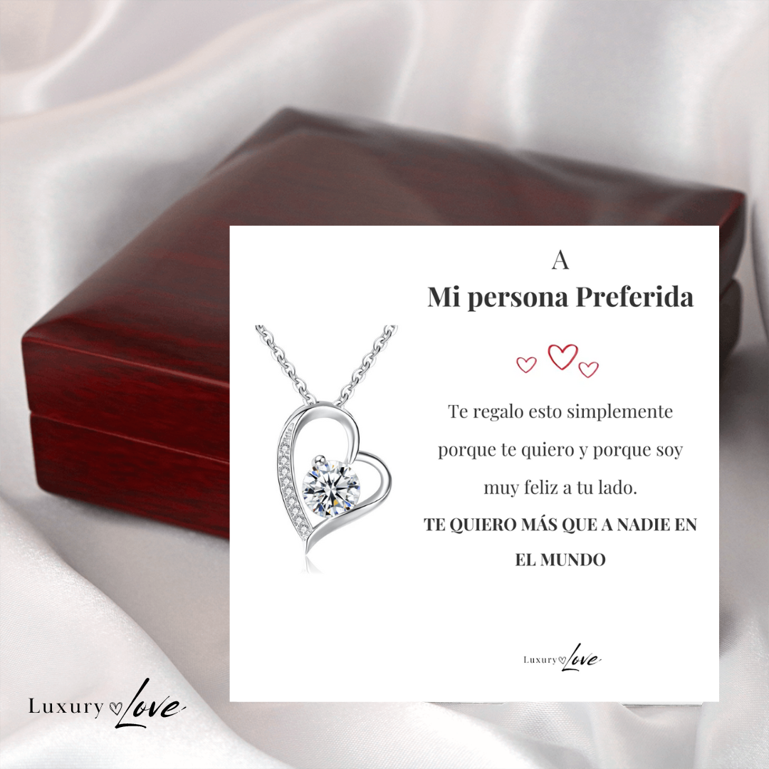 Collar Amor-Eterno™ para mi Amor (con carta especial)